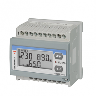 EM210 analizador trifásico indirecto (DIN o PANEL)