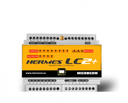Hermes LC2+ - Telecontrol y datalogger GSM/GPRS